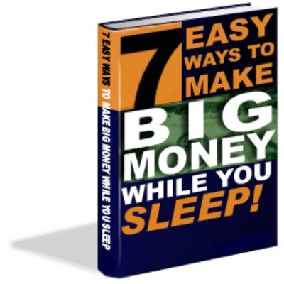 Product picture 7 Easy Ways To Make Money While You Sleep MRR