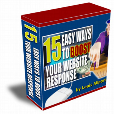 Product picture 15 Ways To Boost Your Website Response with MRR