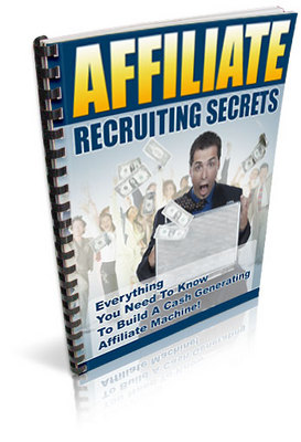 Product picture Affiliate Recruiting Secrets with MRR