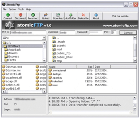 Product picture AtomicFTP Atomic FTP with MRR