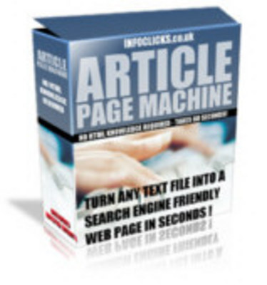 Product picture Article Page Machine with MRR