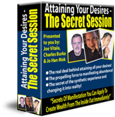Product picture Attaining Your Desires: The Secret Session with MRR