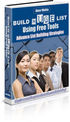 Product picture Build Huge List Using Free Tools MRR