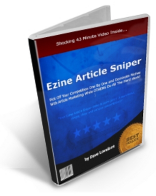 Product picture Ezine Article Sniper MRR