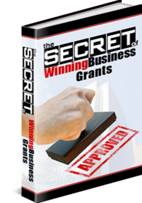 Product picture The Secret Of Winning Business Grants MRR
