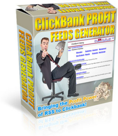 Product picture Clickbank Profit Feeds Generator with Master Resale Rights