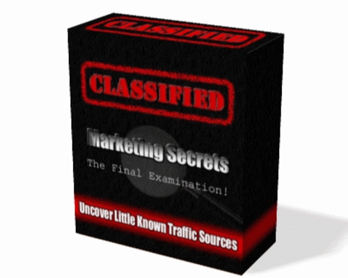 Product picture Classified Marketing Secrets with Master Resale Rights PLR