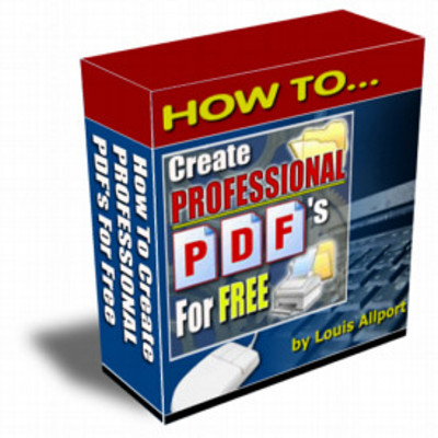 Product picture How To Create Professional PDF For Free with MRR
