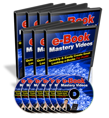 Product picture e-Book Mastery Videos includes Master Resell Rights